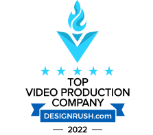 Top video production company 2022 badge