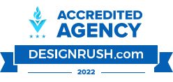 Accredited Agency DesignRush.com 2022